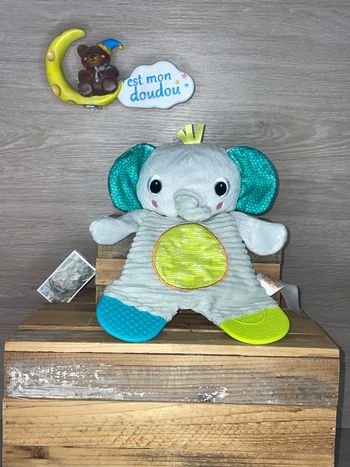 JTS56 doudou éléphant 🐘 bright stars