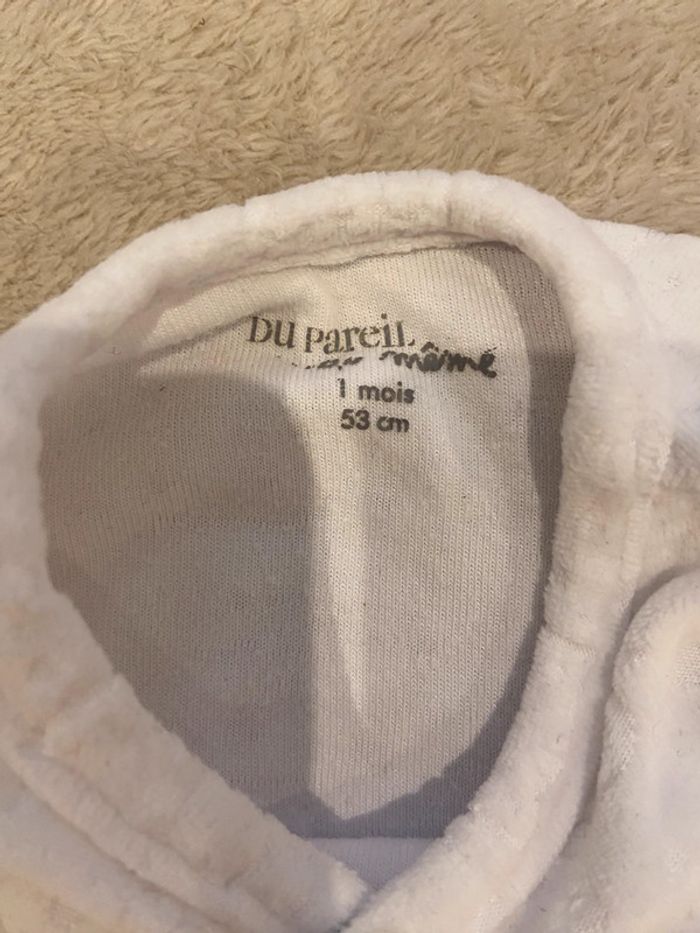 Pyjama bébé mixte 1 mois - photo numéro 3