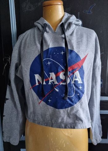 Sweat court à capuche Nasa taille L