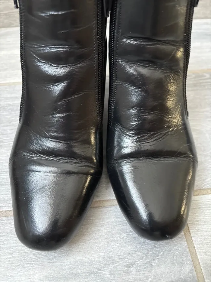Bottines cuir souple 38 - photo numéro 3