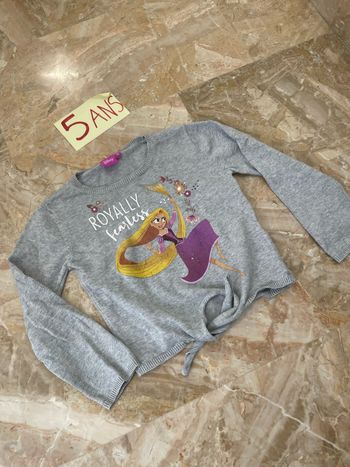 Pull raiponce 5 ans