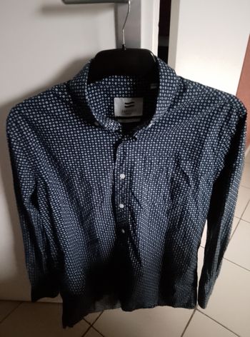 Chemise homme bleu sandfield easy care T 41/42