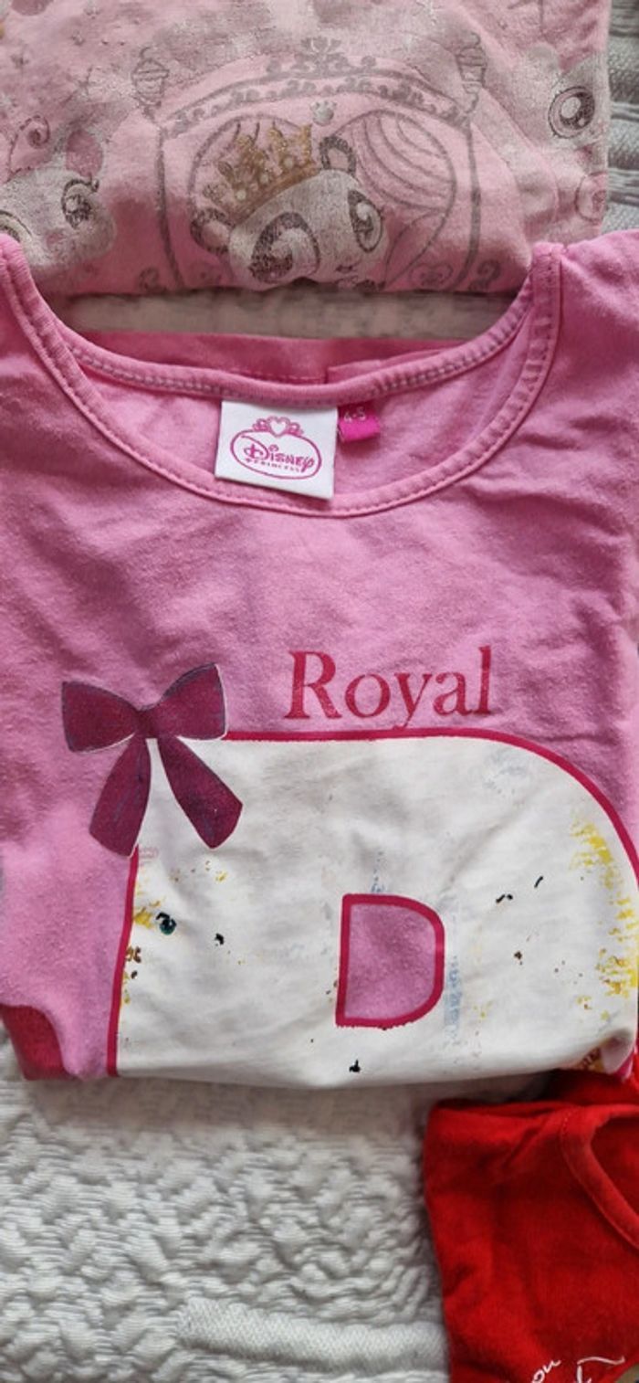 Lot de 13 t-shirts manches longues fille 5 ans - photo numéro 3