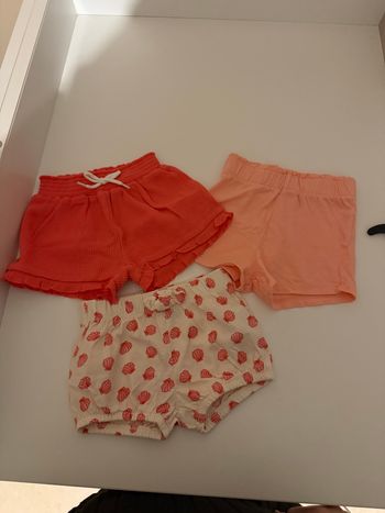 lot de 3 short 