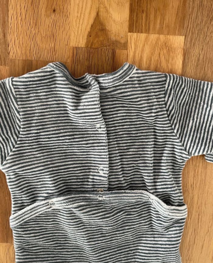 Lot 2 pyjamas en velour 1 mois - photo numéro 8