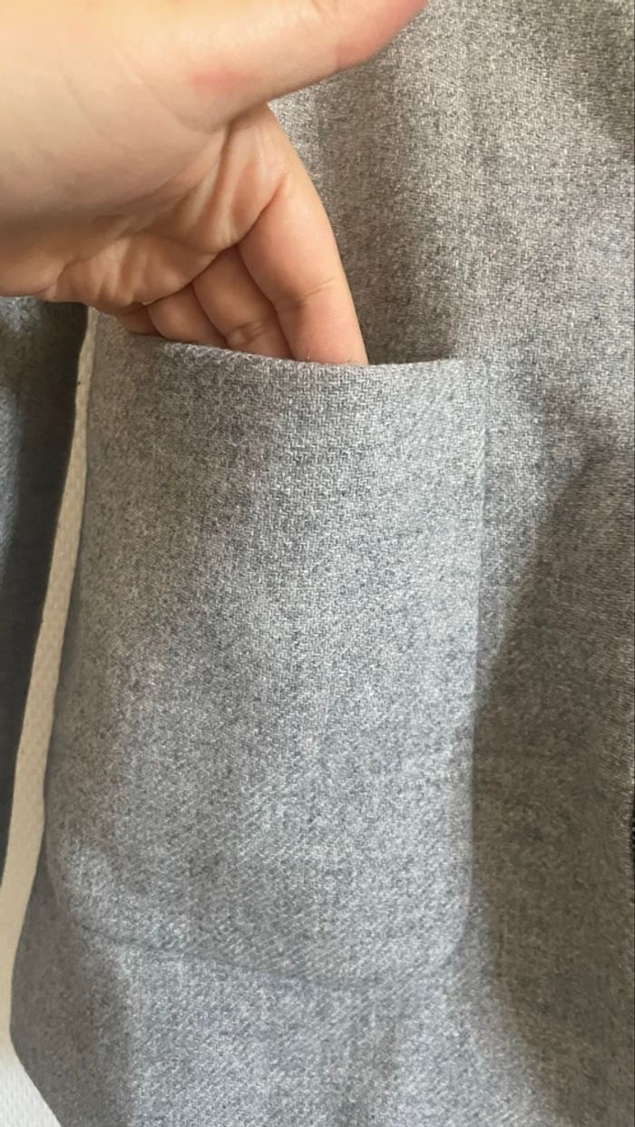 Manteau en laine zara - photo numéro 6