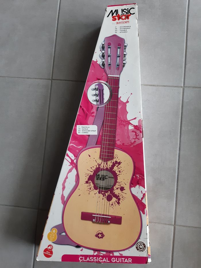 Guitare acoustique à corde enfant - photo numéro 2