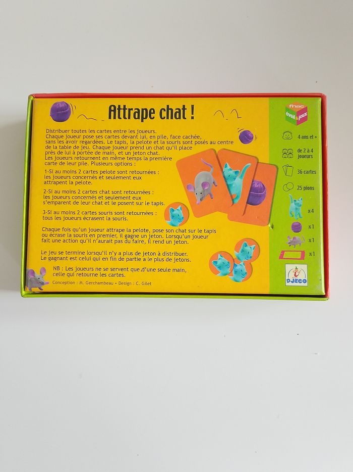 Attrape chat! Djeco complet - photo numéro 2