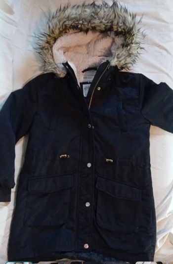 Parka noire 11-12 ans H&M