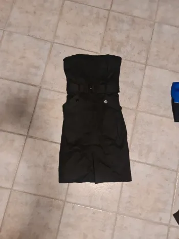 Robe bustier noire