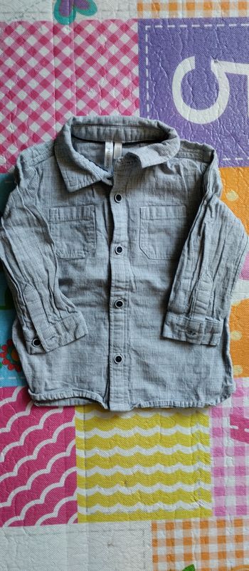 Chemise bébé garçon 9 mois