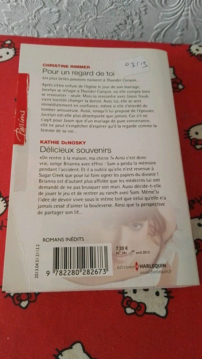 Livre Harlequin - photo numéro 2