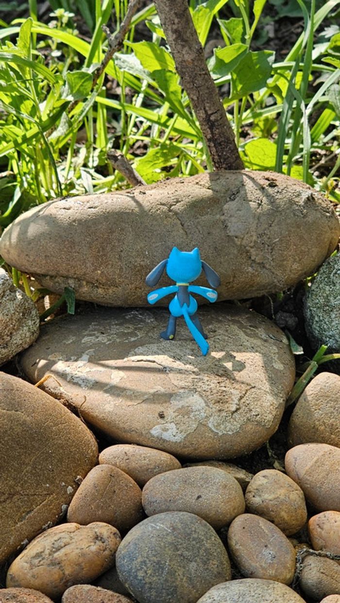 Super figurine Pokemon Nintendo tomy riolu - photo numéro 4