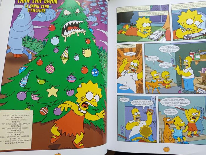 BD - Les Simpson - La cabane des horreurs - Fais-moi peur - Tome 1 - photo numéro 5