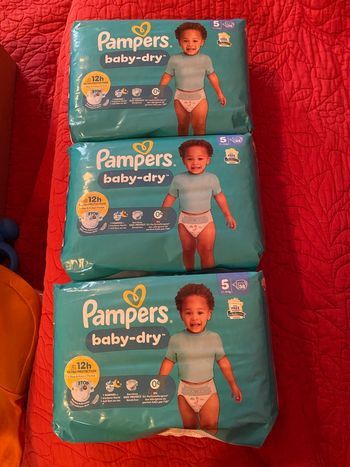 Pampers baby dry taille 5