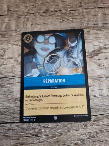 Carte Lorcana Réparation (foil)