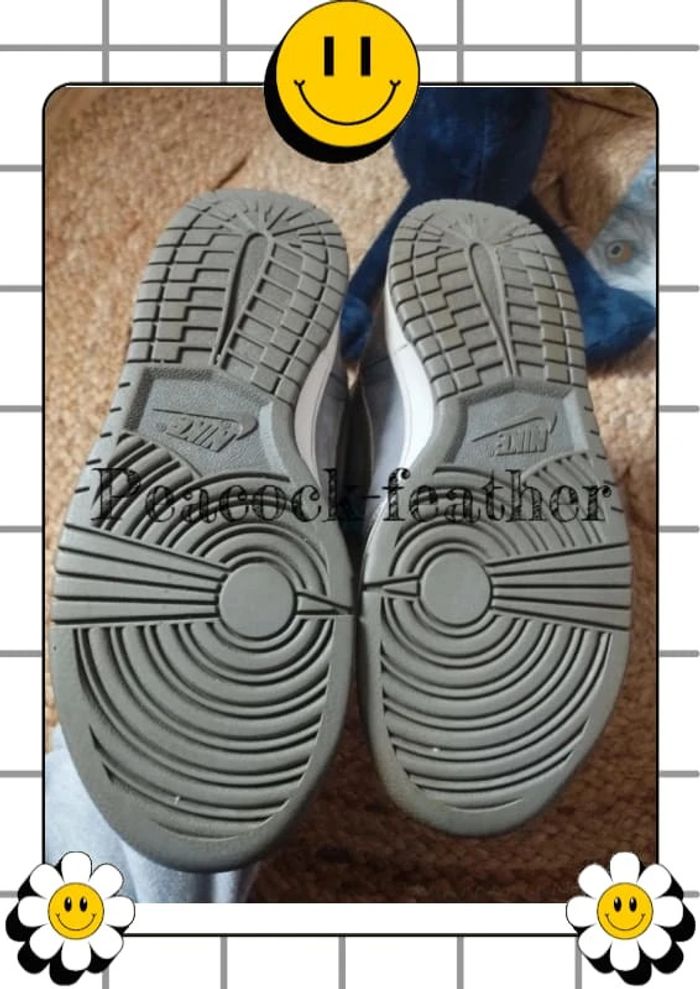 Baskets Nike grises turquoise 37.5 - photo numéro 12
