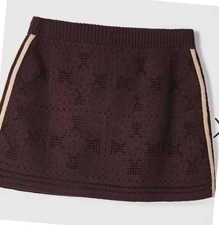 Mini-jupe en maille crochetée adidas Originals x ASOS - photo numéro 3