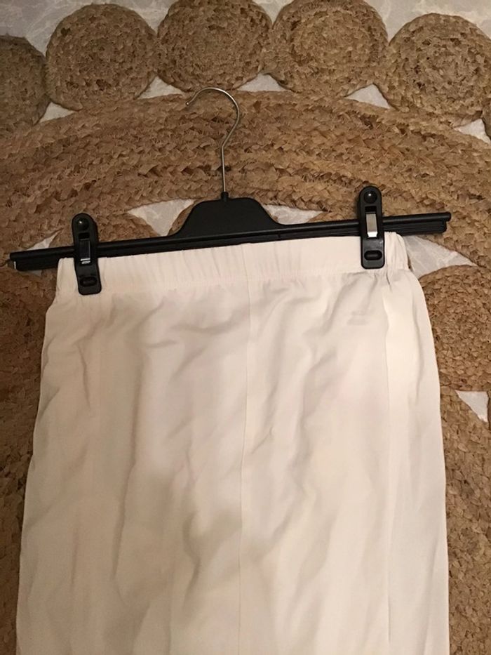 Pantacourt taille 42/44 blanc marque Q’Neel - photo numéro 3