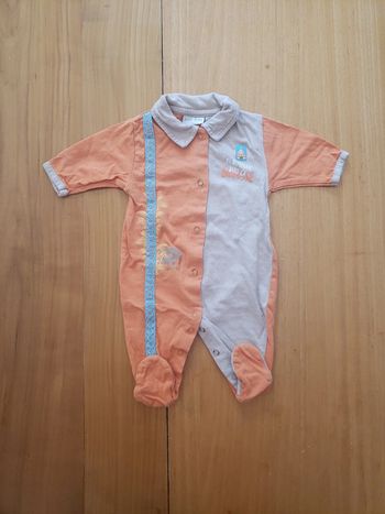 Pyjama avec col brousse 1 mois