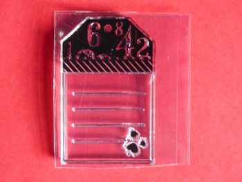 lot de 2 tampons clear