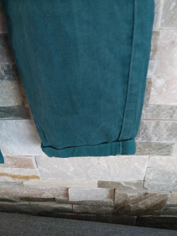 Pantalon fin vert - photo numéro 3