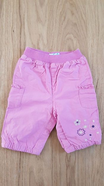 Joli pantalon babibou 3 mois rose