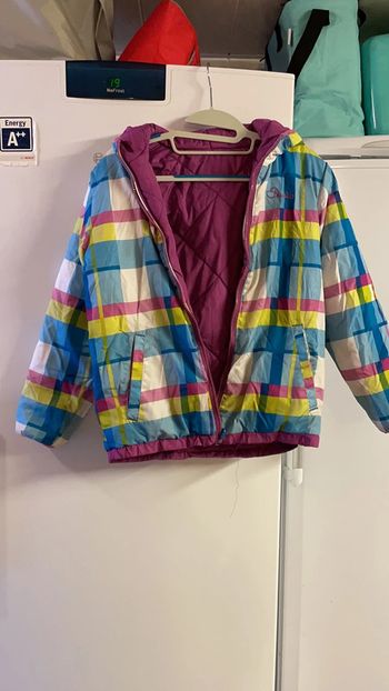 Manteau ski 12 ans reversible