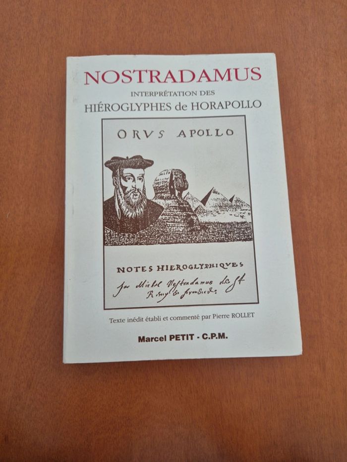 Livre rare nostradamus
