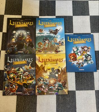 Lot BD légendaire parodia