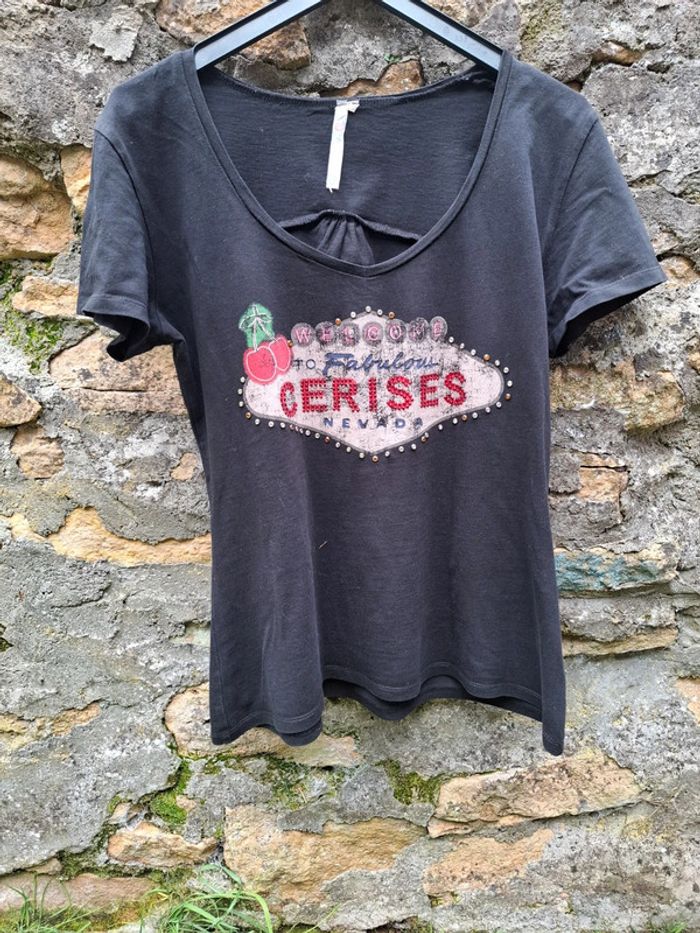 Tee shirt le temps des cerises