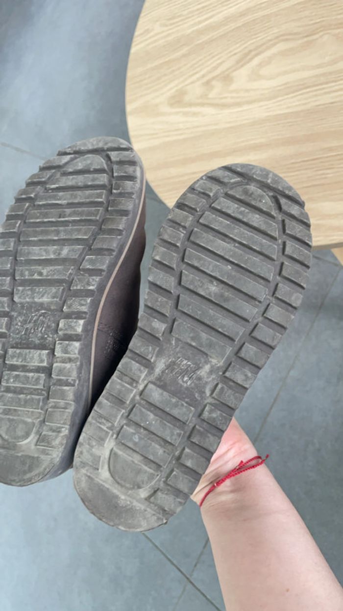Bottines H&M marron – Taille 31 - photo numéro 4