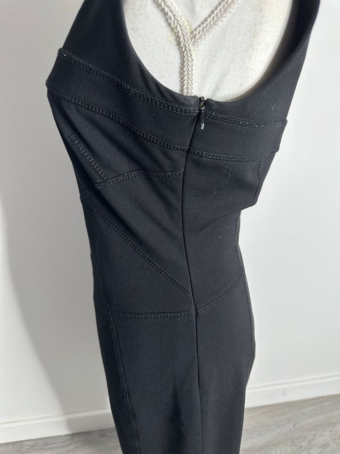Petite robe noire moulante Stefanel T40 L - photo numéro 4
