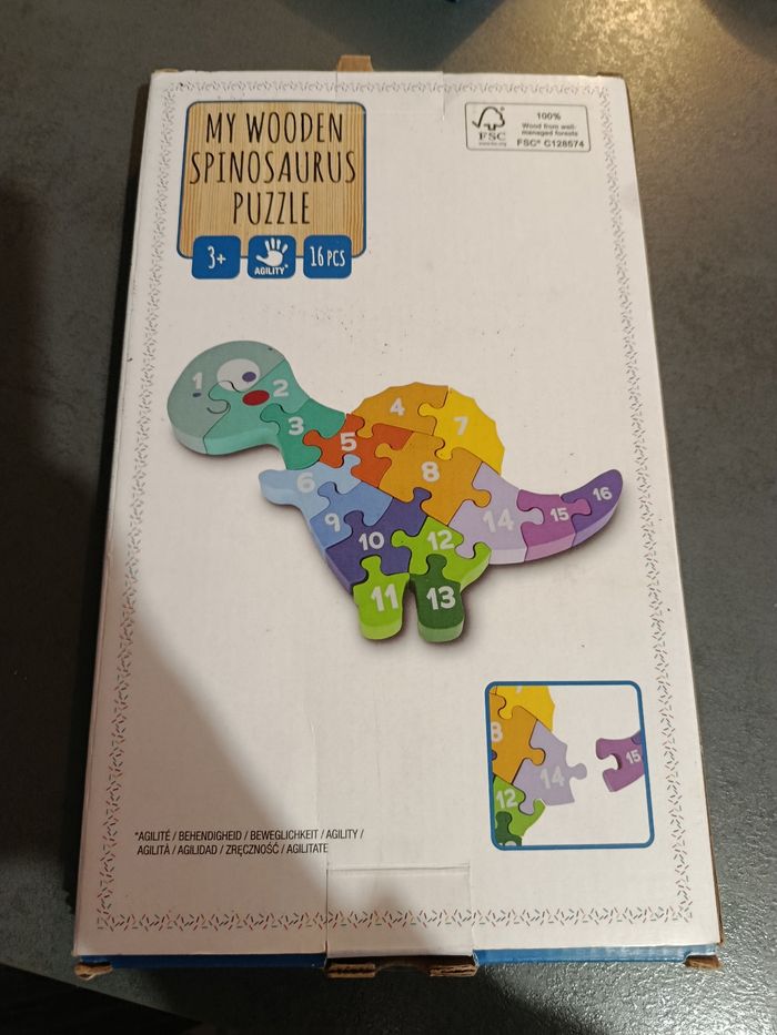 Puzzle spinosaure - photo numéro 2