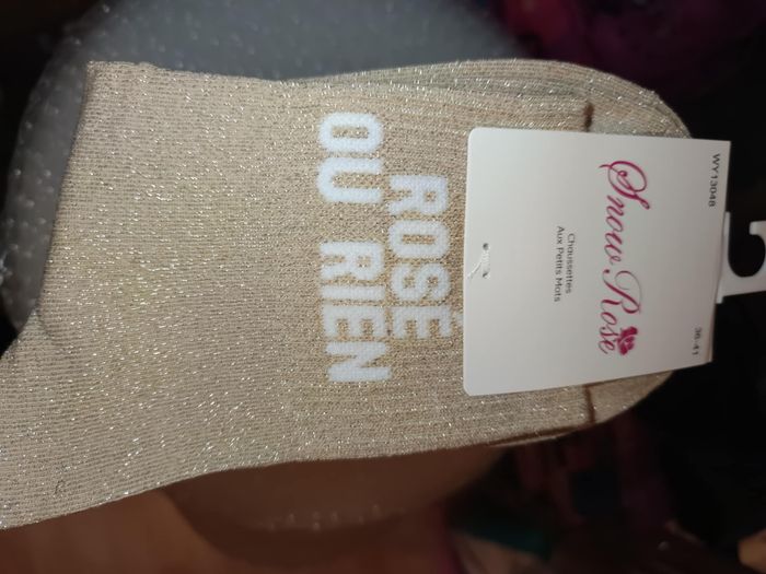 chaussettes rosé - photo numéro 4