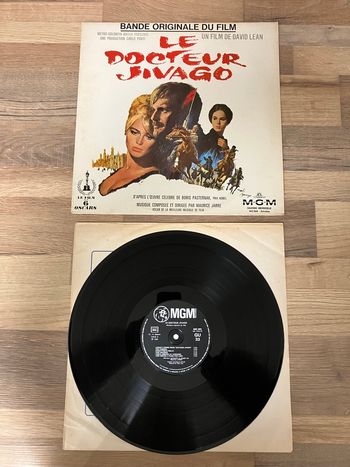 Vinyle 33 tours-Bande originale-Le docteur Jivago