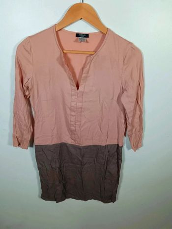 C20 robe rose/taupe la redoute 36