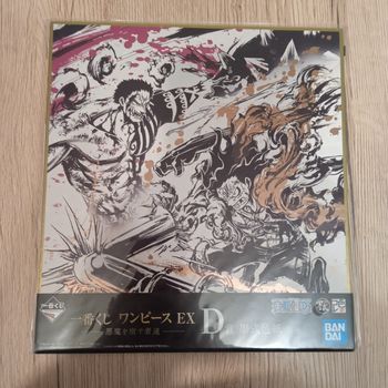 Shikishi One piece Luffy vs Katakuri
