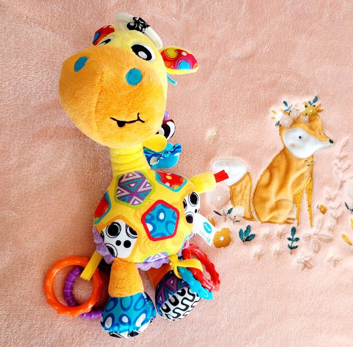 Girafe d'éveil pour poussette, voiture, cosi