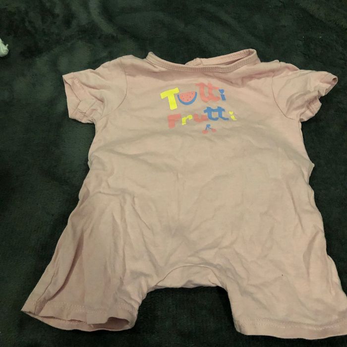 Combi short rose pale Tex