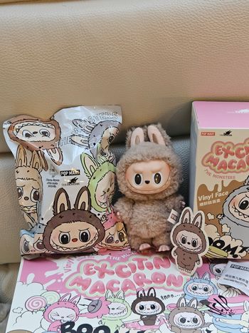 Labubu Toffee Exciting Macaron Pop Mart