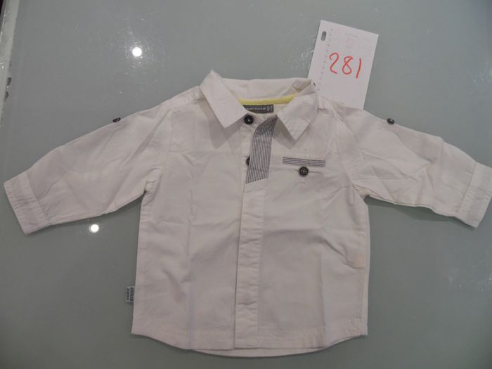 chemise 9 mois manche longue sergent major