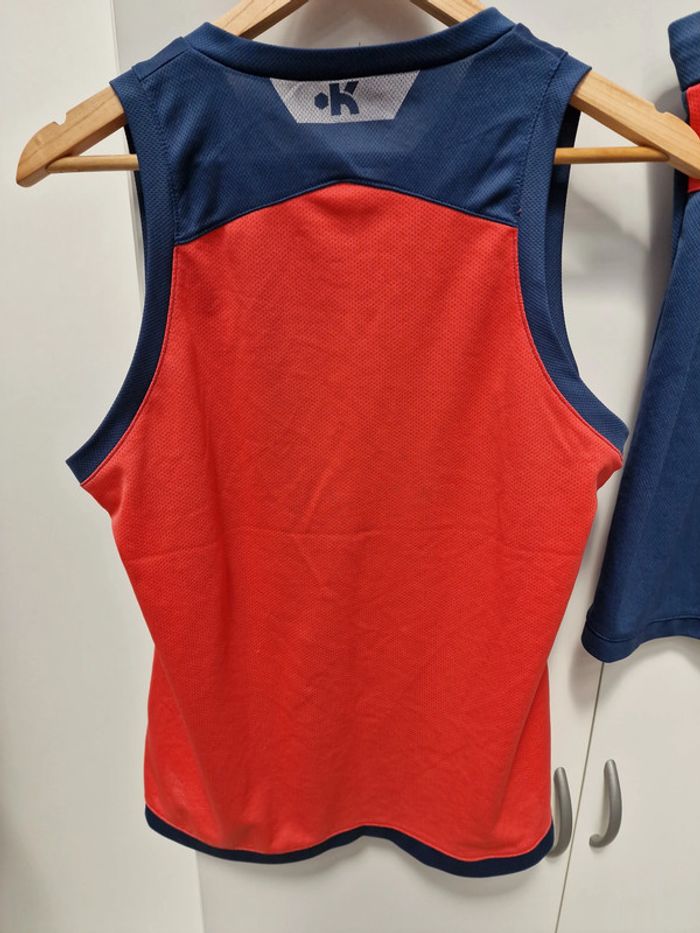Ensemble Debardeur Short Bleu Marine Rose - photo numéro 5
