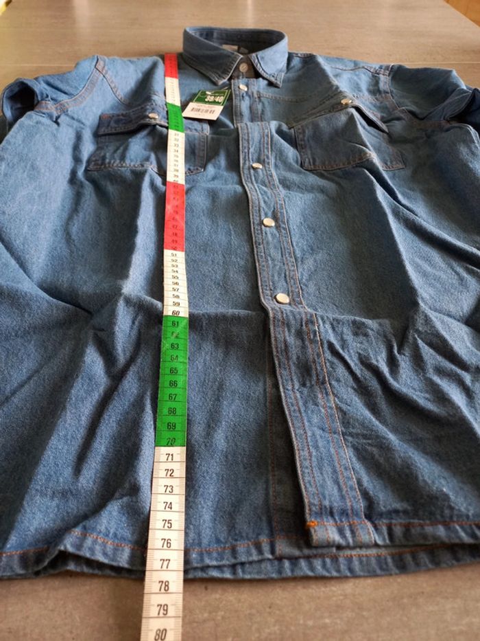 chemise en jean - photo numéro 5