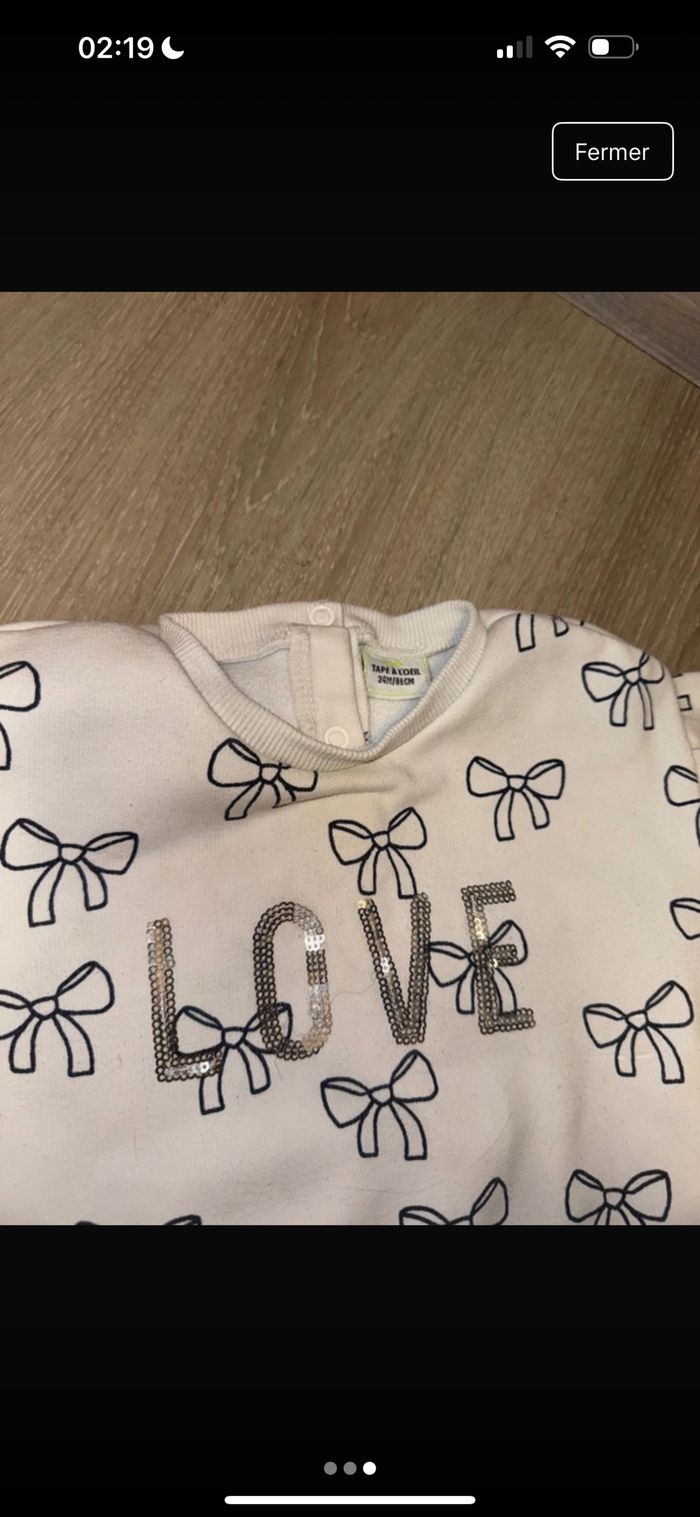 Pull blanc - photo numéro 3