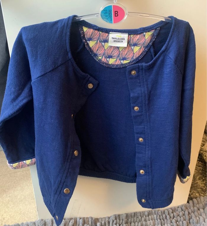 Jolie petite veste bébé fille - photo numéro 8