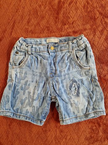 Short en jeans Zara 