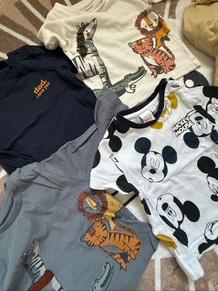 Lot de t-shirt bébé garçon - photo numéro 2