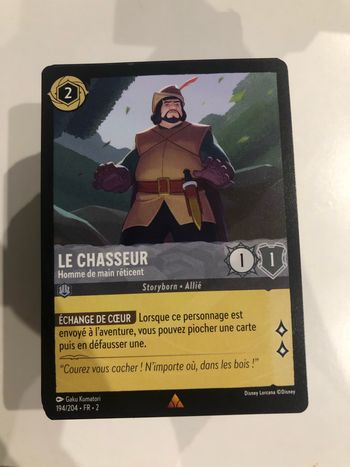Lot de 175 cartes rares lorcana chap 1 à 8