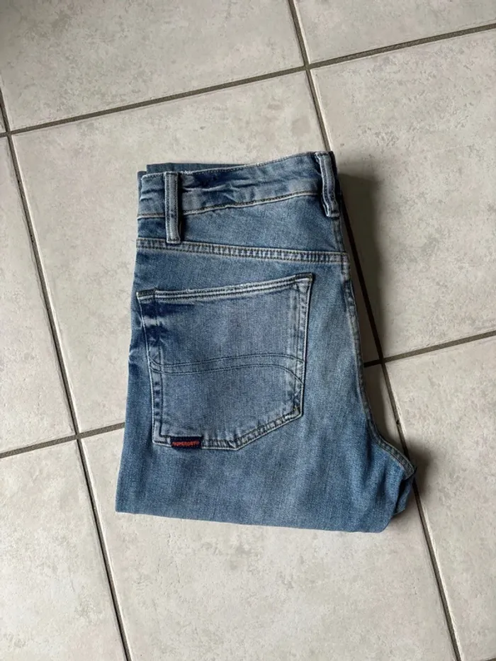Jean superdry straight - photo numéro 2